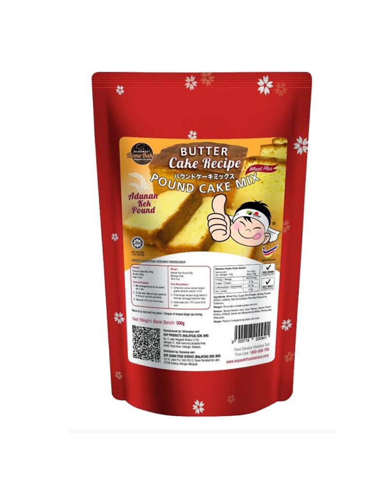 Soy Asahi Pound Cake Mix - Butter Cake 500g