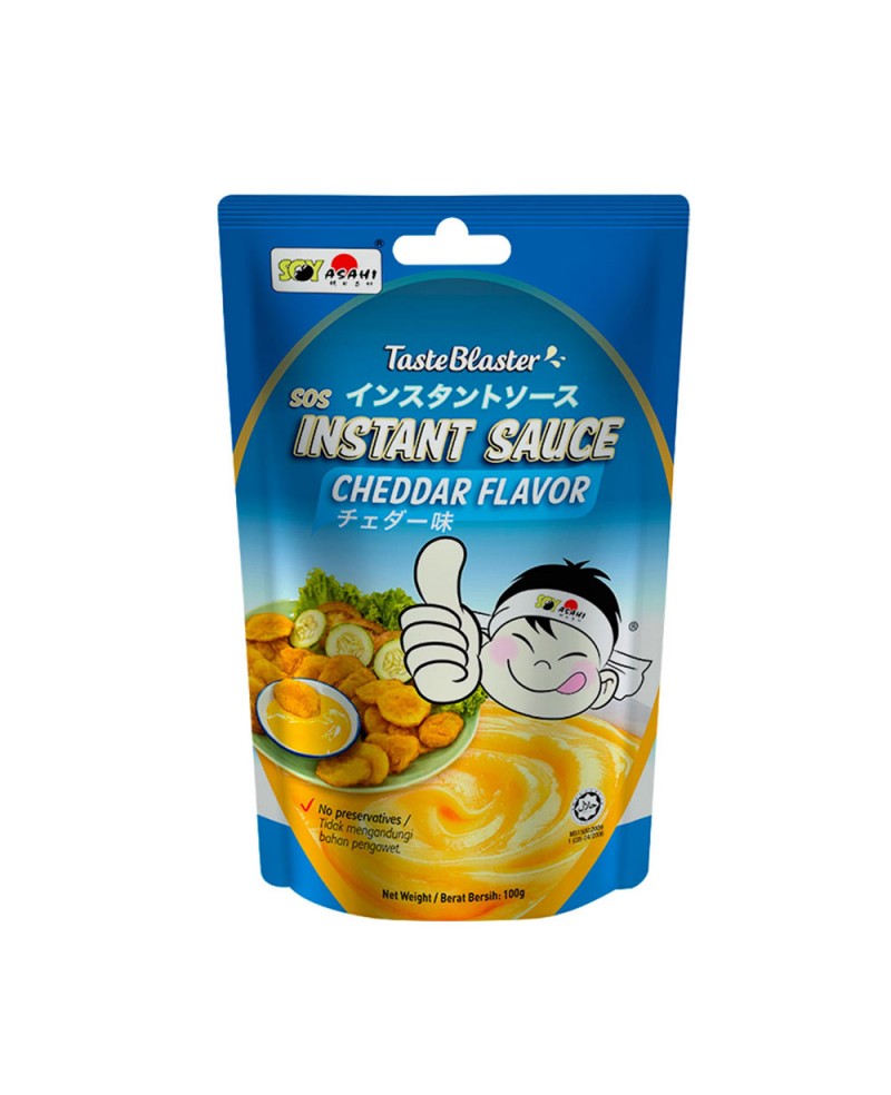 Soy Asahi Instant Sauce Cheddar Flavor 100g