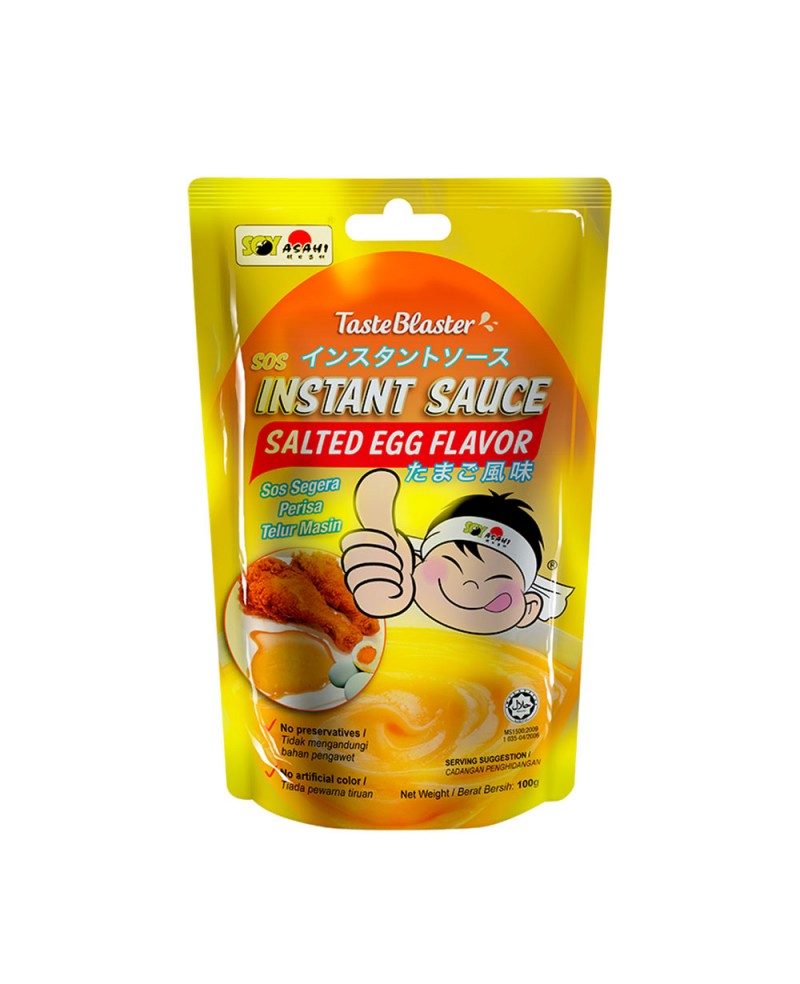 Soy Asahi Instant Sauce Salted Egg Flavor 100g/ 1kg