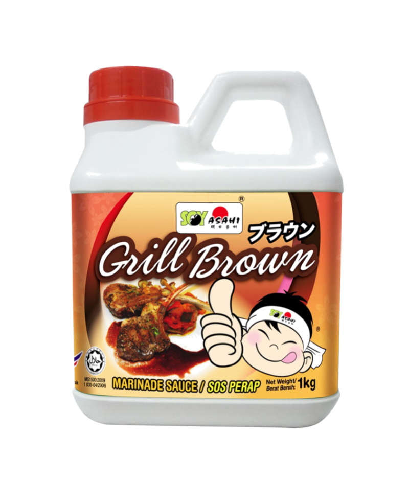 Soy Asahi Grill Brown Marinade Sauce 1kg