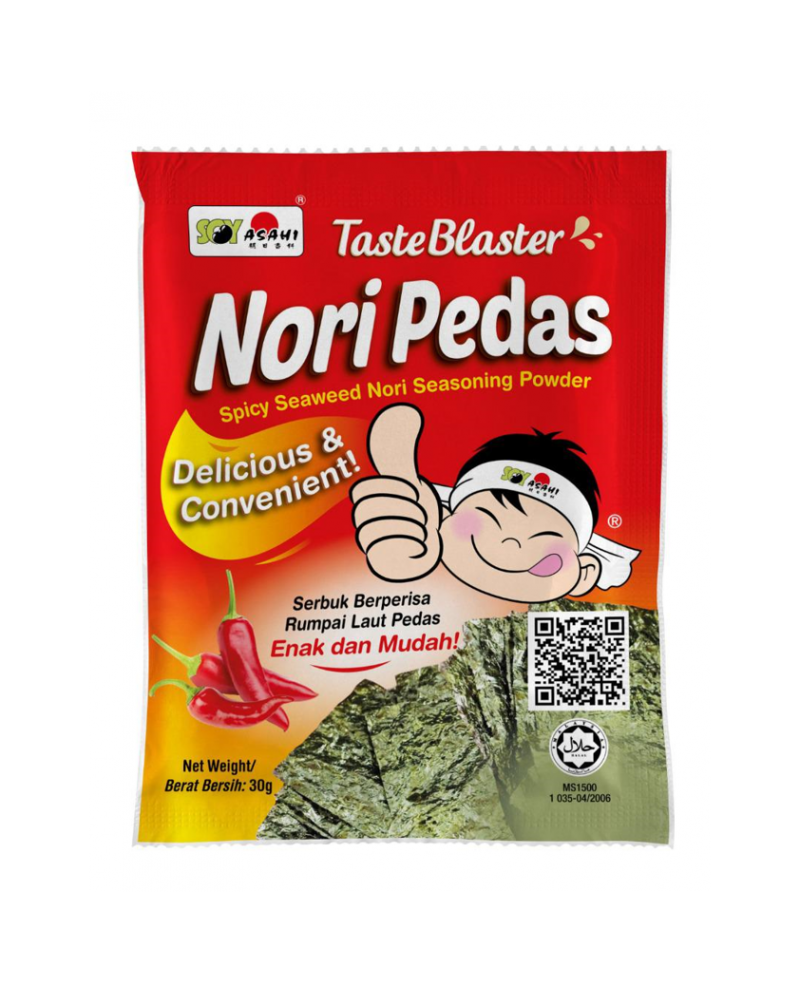 Soy Asahi Nori Pedas Taste Blaster 30g