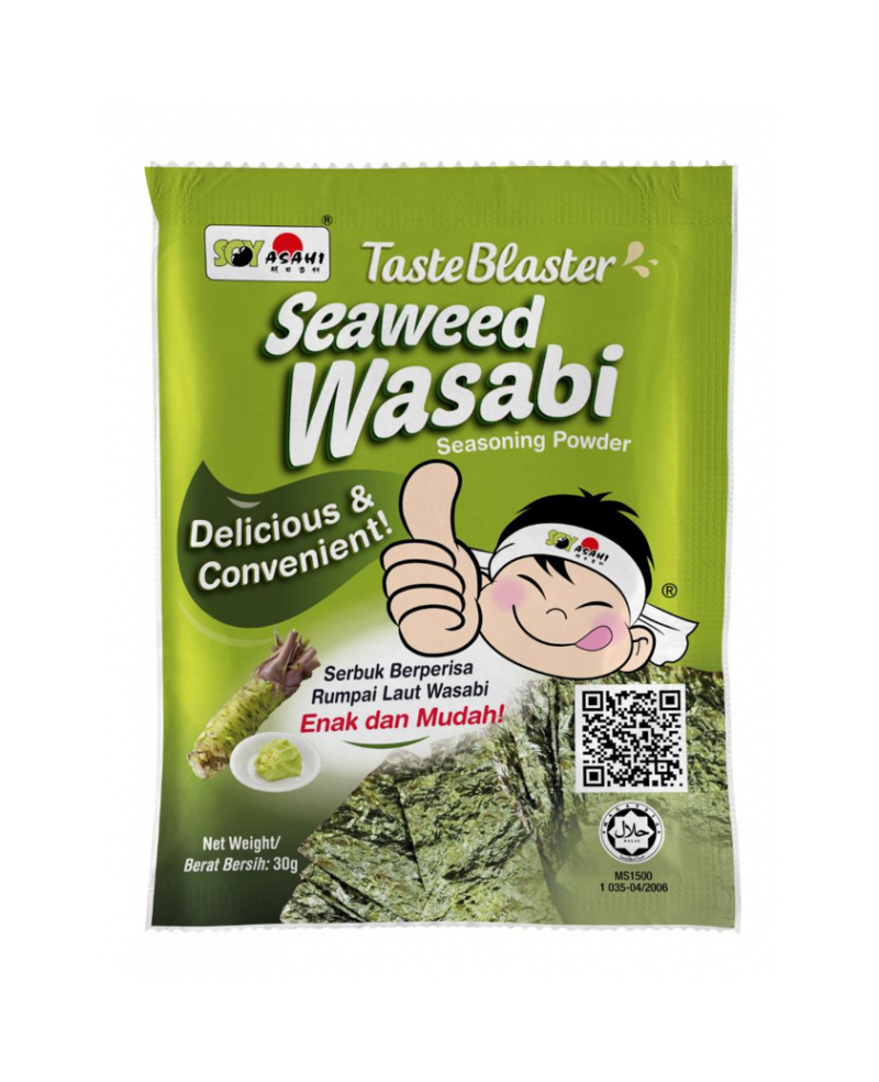 Soy Asahi Seaweed Wasabi Taste Blaster 30g