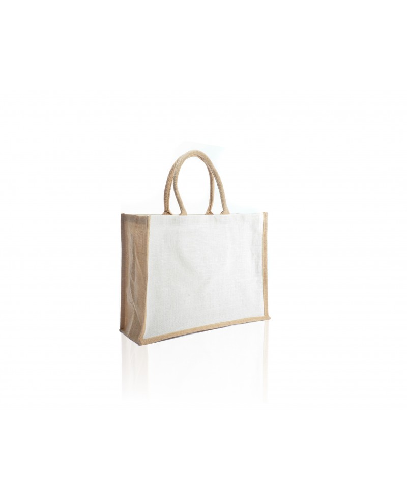 JR237 – White Body / Carrier Jute Bag