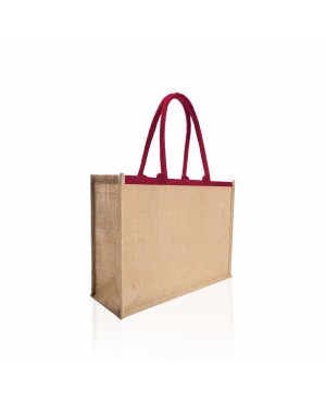 JR272 Jute Tote Bag