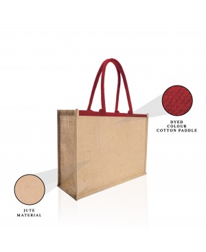 JR272 Jute Tote Bag