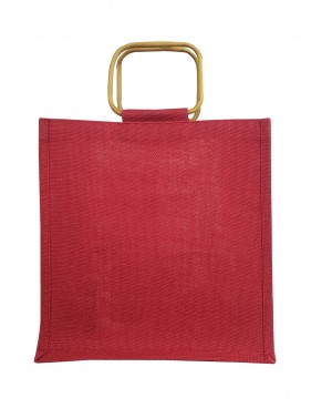 JR828 - Jute Bag with Cane Handle