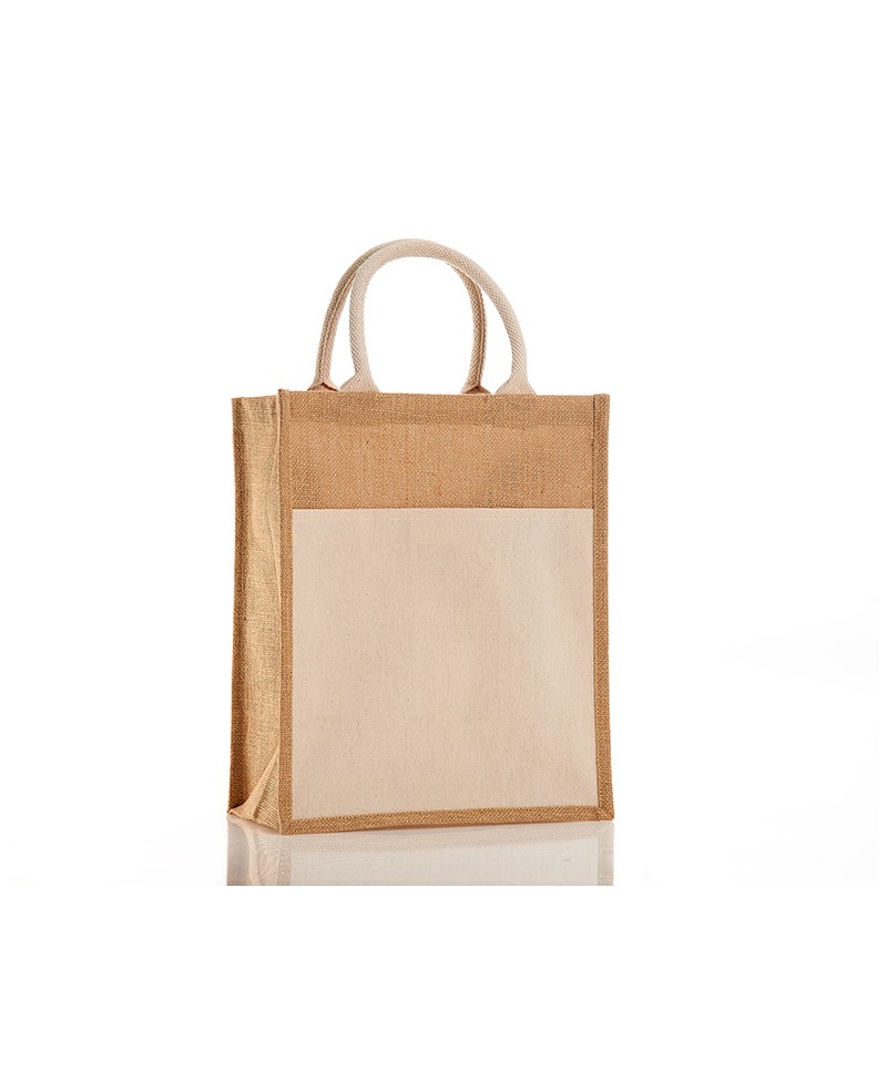 GR238 - Jute Bag with Gold Stitches – Shimmering Jute Bag