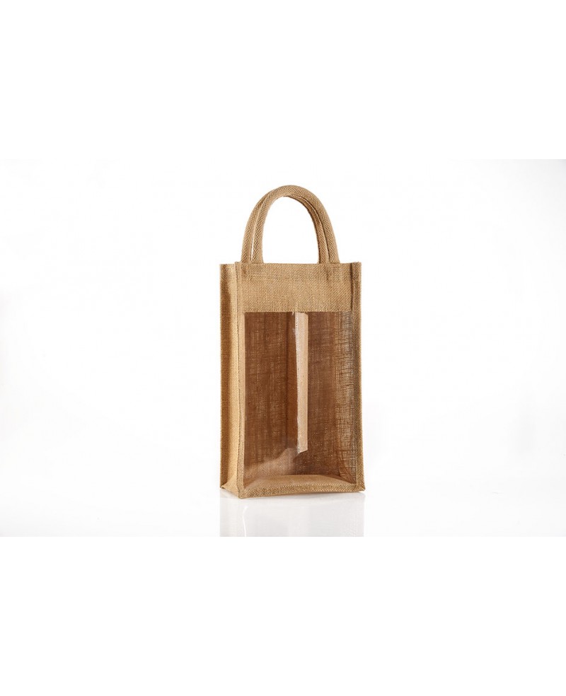 BOL226 - Jute bottle Bag for 2