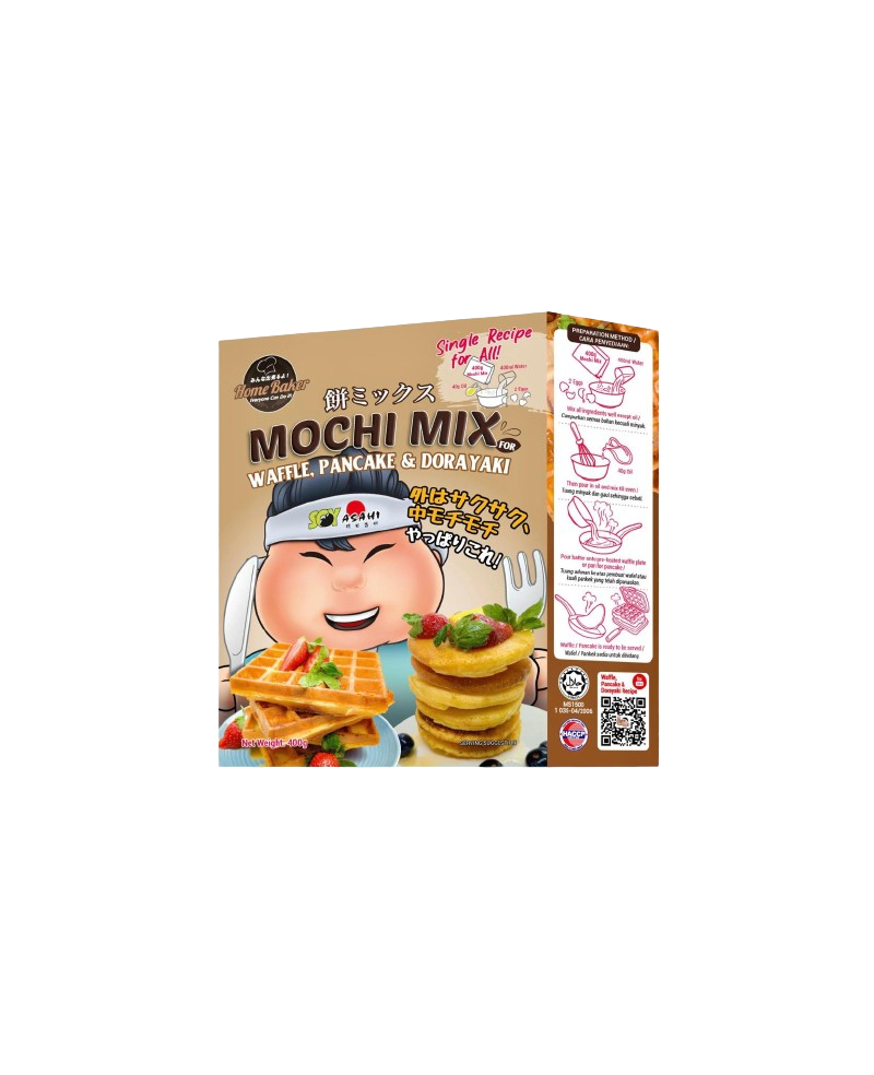 Soy Asahi - Mochi Mix - Waffle, Pancake, Dorayaki 400g