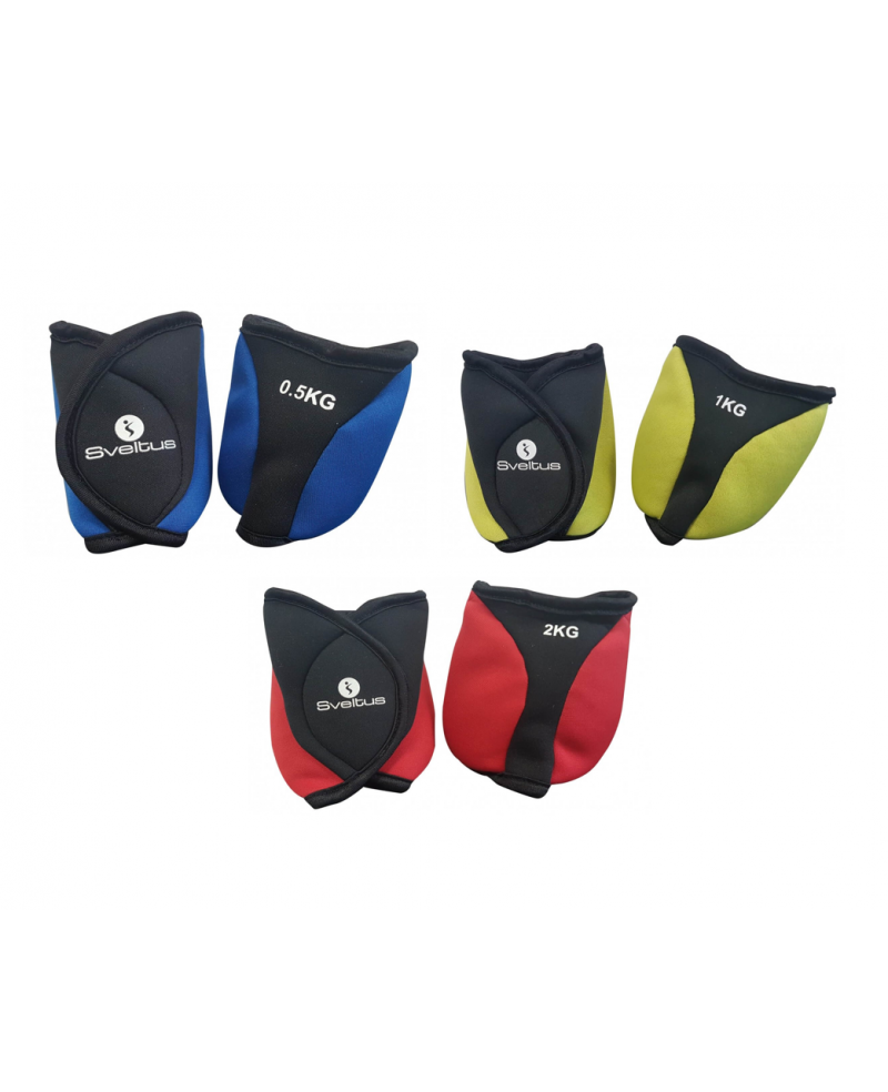 Sveltus Ankle Weight Cuff - 500g/ 1kg/ 2kg x 2
