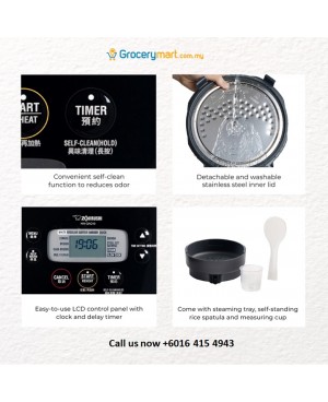 ZOJIRUSHI 1L/1.8L IH RICE COOKER & WARMER - NW-QAQ10/18