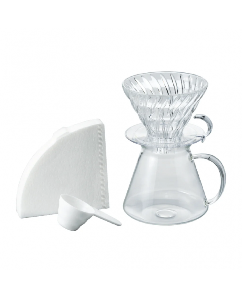 HARIO V60 GLASS BREWING KIT 02 SET 600ML