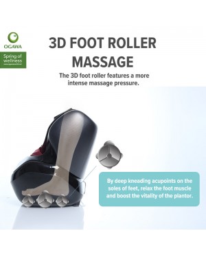 OGAWA ELITEX 3D FOOT REFLEXOLOGY / FOOT MASSAGER (OF 1730) (Orange)