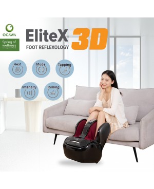 OGAWA ELITEX 3D FOOT REFLEXOLOGY / FOOT MASSAGER (OF 1730) (Orange)