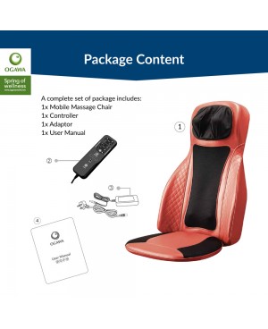 OGAWA ESTILO PRIME PLUS MOBILE SEAT (OZ 0978)