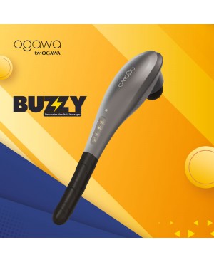 OGAWA by OGAWA BUZZY HANDHELD MASSAGER - SILVER CHROME