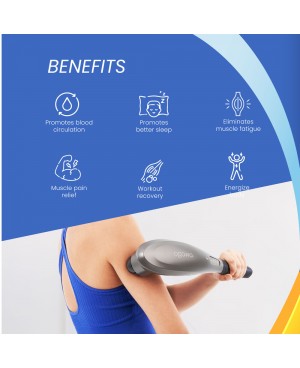 OGAWA by OGAWA BUZZY HANDHELD MASSAGER - SILVER CHROME