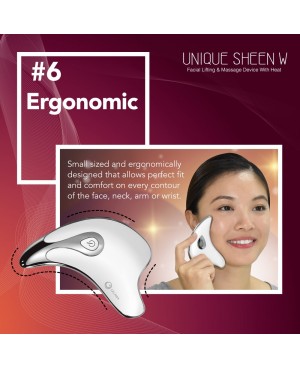 OGAWA Unique Sheen W Facial Lifting and Massage Device With Heat
