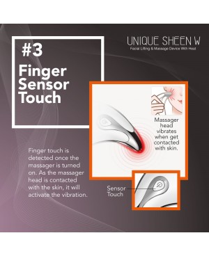 OGAWA Unique Sheen W Facial Lifting and Massage Device With Heat