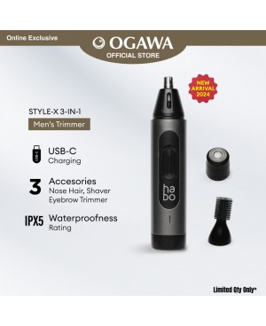 HABO BY OGAWA STYLEX 3- IN-1 MEN'S TRIMMER (OG 1101B)