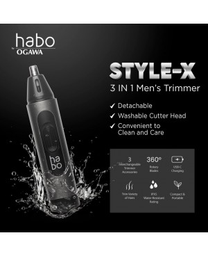 HABO BY OGAWA STYLEX 3- IN-1 MEN'S TRIMMER (OG 1101B)