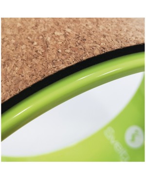 Sveltus Yoga Wheel ( Green & Natural Cork )