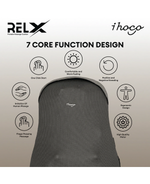 IHOCO RelX Portable Massage Cushion & Back Massager
