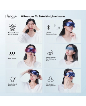 IHOCO Mistglow Eye Massager