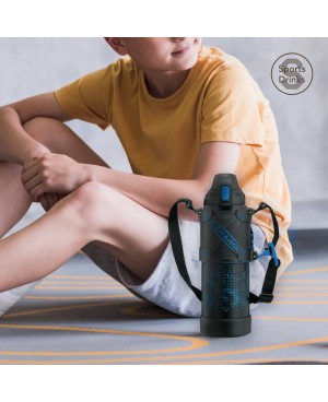 ZOJIRUSHI 1L / 1.5L STAINLESS STEEL COOL BOTTLES - SD-HA-10/15-BB