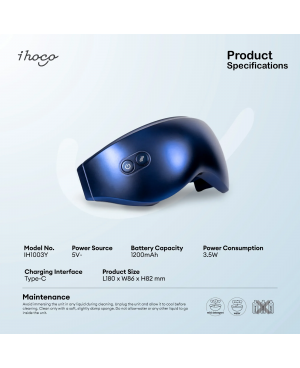 IHOCO Mistglow Eye Massager