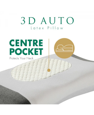 GETHA 3D Auto Latex Pillow