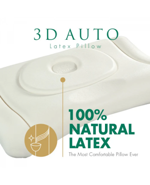 GETHA 3D Auto Latex Pillow