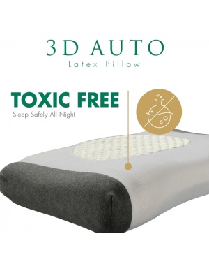 GETHA 3D Auto Latex Pillow