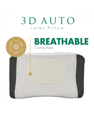 GETHA 3D Auto Latex Pillow