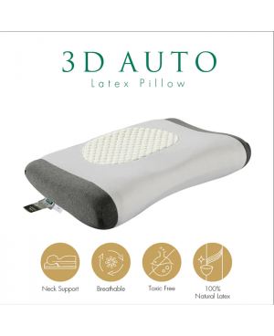 GETHA 3D Auto Latex Pillow