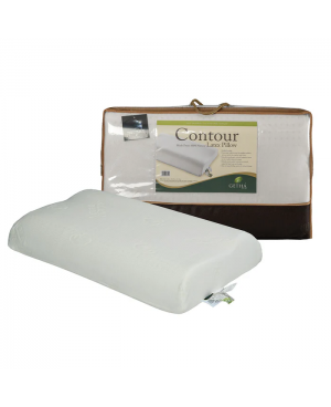 GETHA Contour Latex Pillow  (Cotton Fabric / Tencel Fabric)