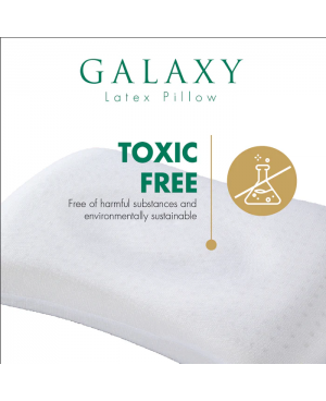 GETHA Galaxy Latex Pillow  (Cotton Fabric / Tencel Fabric)