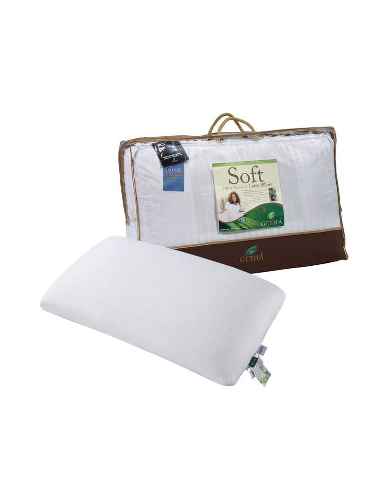 GETHA Soft Latex Pillow (Cotton Fabric / Tencel Fabric)