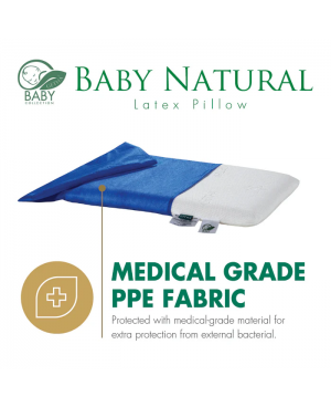 GETHA 100% Natural Latex Baby Pillow