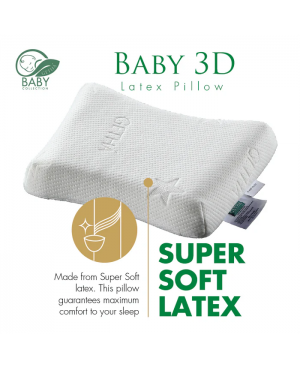 GETHA Baby 3D Latex Pillow