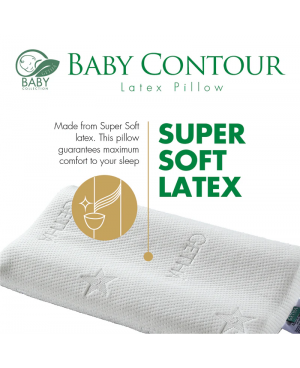 GETHA Baby Contour Latex Pillow