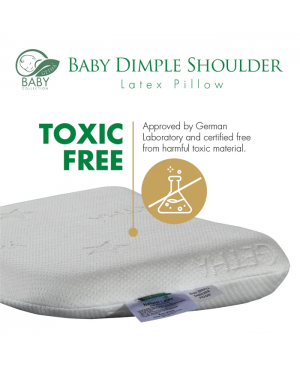 GETHA Baby Dimple Shoulder Latex Pillow