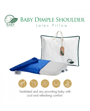 GETHA Baby Dimple Shoulder Latex Pillow