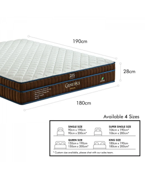 GETHA Genetics Four In One Mattress ( Medium )