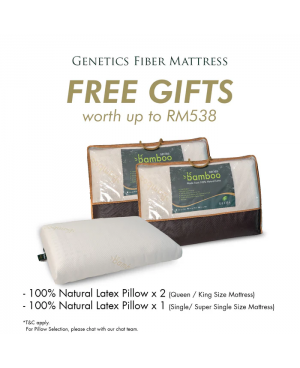 GETHA Genetics Fibre And Natural Latex Mattress ( Firm )