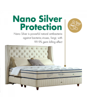 GETHA Genetics 100 Latex Mattress ( Medium )