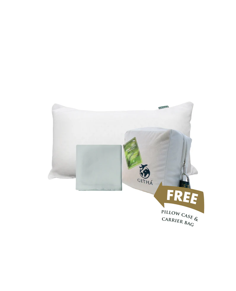 GETHA First Class Travel Latex Pillow