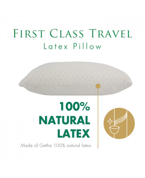 GETHA First Class Travel Latex Pillow