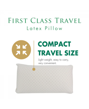 GETHA First Class Travel Latex Pillow