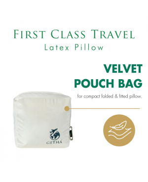 GETHA First Class Travel Latex Pillow